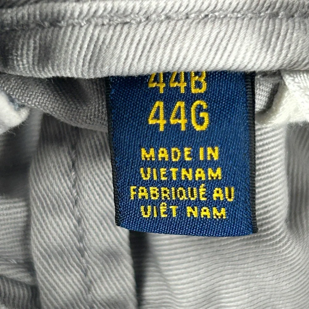 Polo Ralph Lauren Classic Fit Shorts Mens 44x10 Grey Chino Twill Cotton Casual